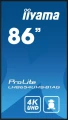 IIYAMA Monitor 86 cali LH8654UHS-B1AG 24/7, IPS, ANDROID.11, 4K, SDM, 2x10W