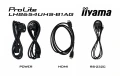 IIYAMA Monitor 86 cali LH8654UHS-B1AG 24/7, IPS, ANDROID.11, 4K, SDM, 2x10W