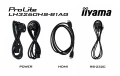 IIYAMA Monitor wielkoformatowy 31.5 cala LH3260HS-B1AG matowy 24h/7  500(cd/m2) VA 1920 x 1080 FHD Android.11 Wifi CMS(iiSignage2)