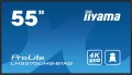 IIYAMA Monitor 54.6 cali ProLite LH5575UHS-B1AG 24/7,IPS,ANDROID.11,4K,500cd/m2,WiFi,3xHDMI,DP,Daisy/Chain,2xUSB,2x10W,RJ45,iiSignage2,FailOver,SDM,4G