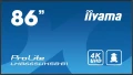 IIYAMA Monitor 86 cali LH8665UHSB-B1, 24/7, IPS, ANDROID 11, 4K, 800cd, iiSignage2, SDM, 2x HDMI, DP, 2x USB,2x 10W, RJ45, WiFi, 4/32GB, PION/POZIOM,