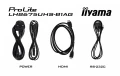 IIYAMA Monitor 85.6 calowy LH8675UHS-B1A, 24/7,IPS,ANDROID.11,4K,500cd/m2,WiFi,3xHDMI,DP,Daisy/Chain,2xUSB,2x10W,RJ45,iiSignage2,FailOver,SDM,4GB/32GB