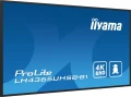 IIYAMA Monitor 43 cale LH4365UHSB-B1 24/7, IPS, ANDROID 11, 4K, 800cd, iiSignage2, SDM, 2x HDMI, DP, 2x USB,2x 10W, RJ45, WiFi, 4/32GB, PION/POZIOM, 4