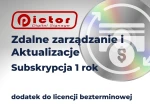 Zdalne zarządzanie i Aktualizacje dodatek do Pictor - subskrypcja 1 rok
