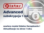 Subskrypcja systemu Pictor Advanced 1 rok