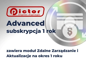 Subskrypcja systemu Pictor Advanced 1 rok