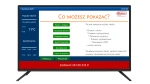 Praca w trybie dotykowego panelu interaktywnego.